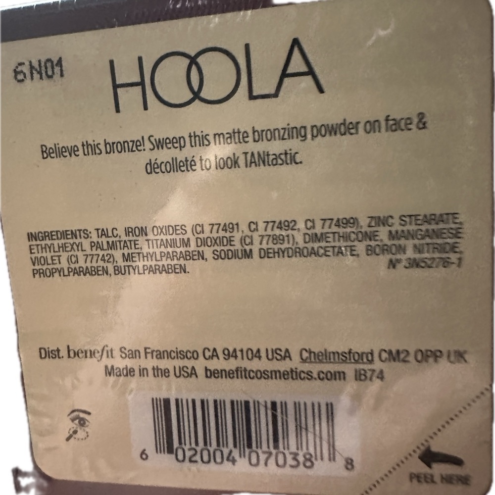 Benefit Hoola Matte Bronzing Powder & Luxe Teal Contouring Brush SET! SEALED - Picture 5 of 7